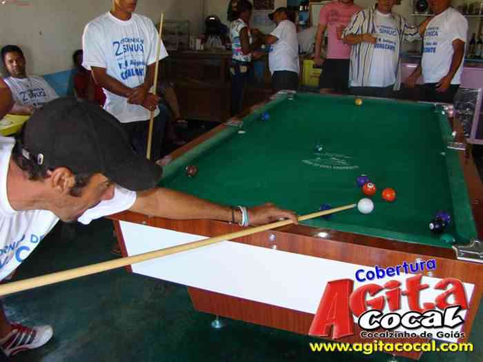 Abertura do 2 Torneio de Sinuca dos Amigos do Cav