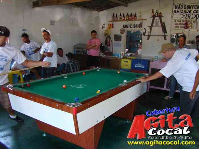 Abertura do 2 Torneio de Sinuca dos Amigos do Cav
