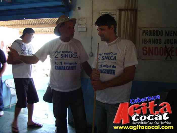 Abertura do 2 Torneio de Sinuca dos Amigos do Cav