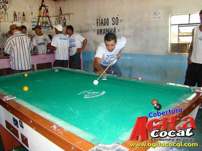 Abertura do 2 Torneio de Sinuca dos Amigos do Cav