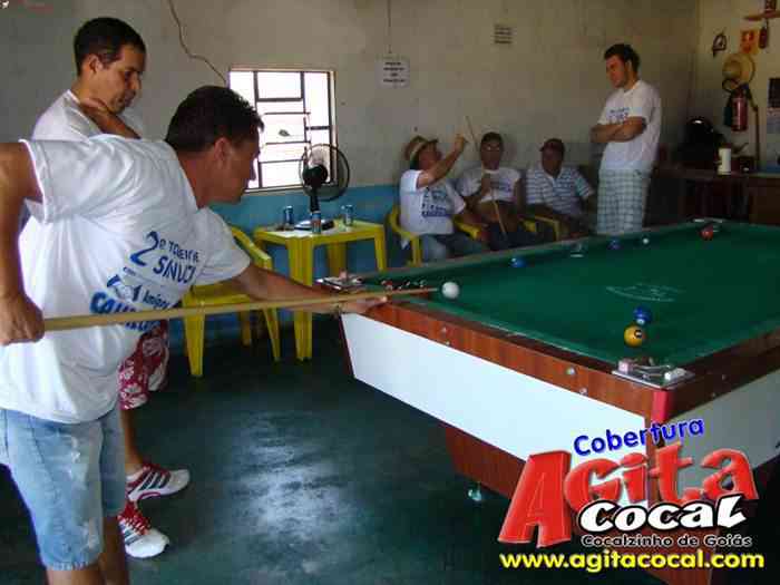 Abertura do 2 Torneio de Sinuca dos Amigos do Cav