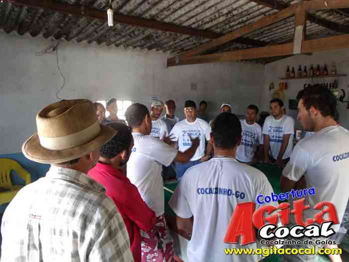 Abertura do 2 Torneio de Sinuca dos Amigos do Cav