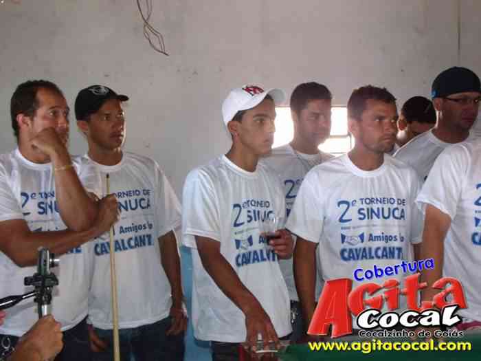 Abertura do 2 Torneio de Sinuca dos Amigos do Cav