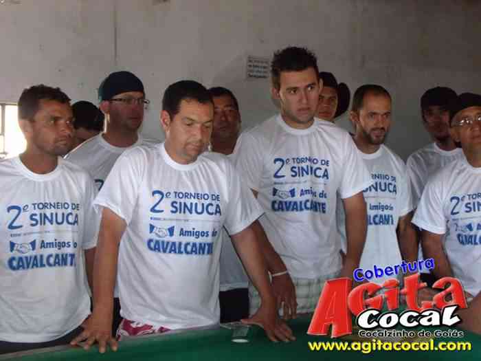 Abertura do 2 Torneio de Sinuca dos Amigos do Cav
