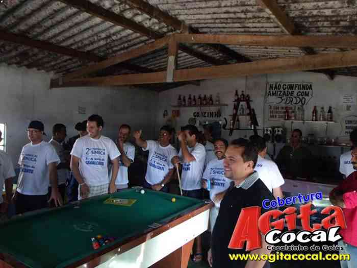 Abertura do 2 Torneio de Sinuca dos Amigos do Cav