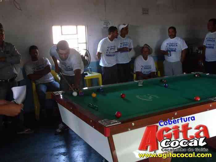 Abertura do 2 Torneio de Sinuca dos Amigos do Cav
