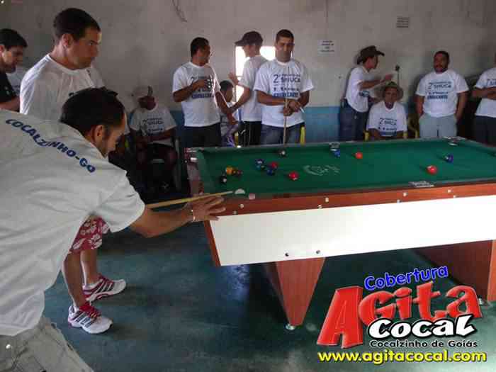 Abertura do 2 Torneio de Sinuca dos Amigos do Cav