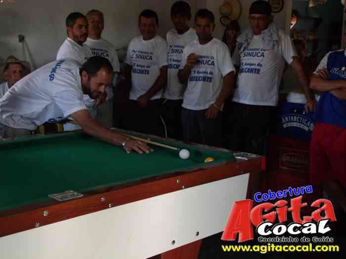 Abertura do 2 Torneio de Sinuca dos Amigos do Cav