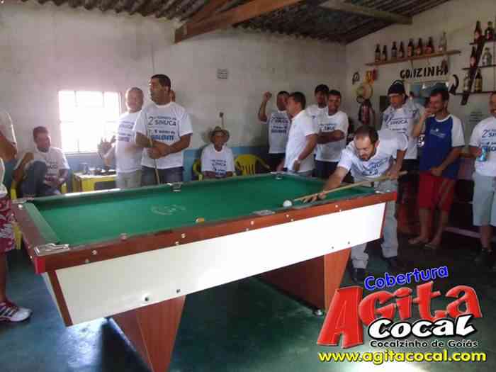 Abertura do 2 Torneio de Sinuca dos Amigos do Cav