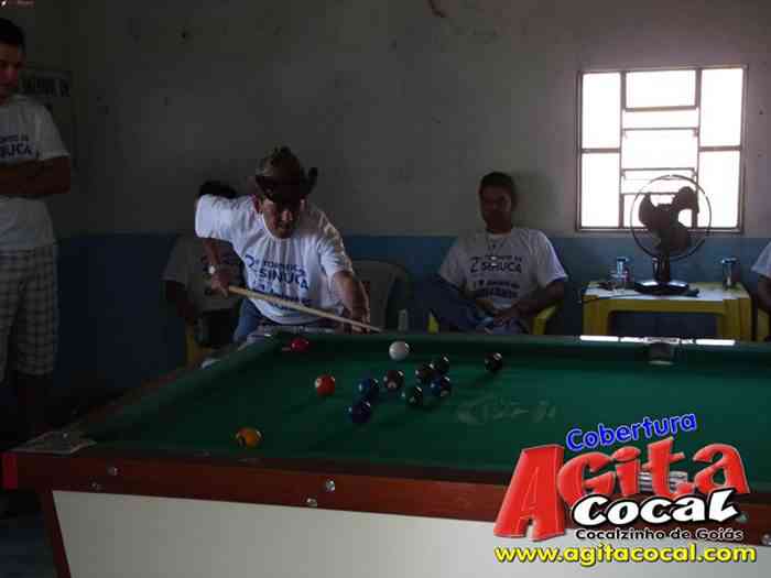 Abertura do 2 Torneio de Sinuca dos Amigos do Cav