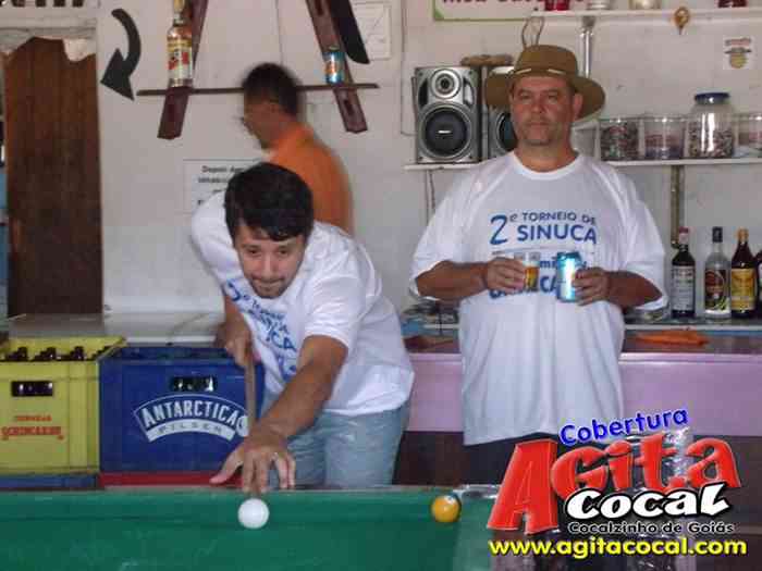 Abertura do 2 Torneio de Sinuca dos Amigos do Cav