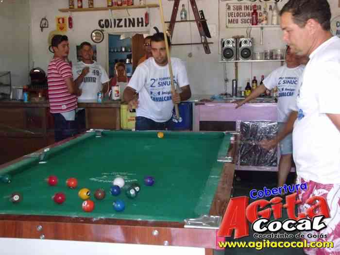 Abertura do 2 Torneio de Sinuca dos Amigos do Cav