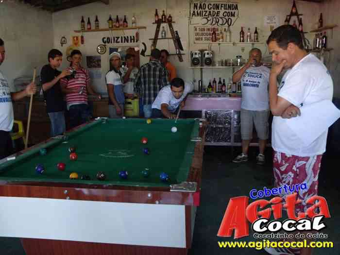 Abertura do 2 Torneio de Sinuca dos Amigos do Cav