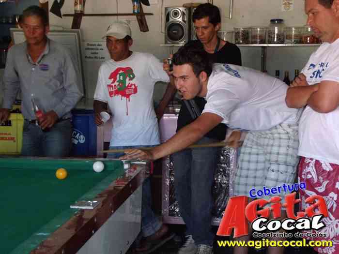 Abertura do 2 Torneio de Sinuca dos Amigos do Cav