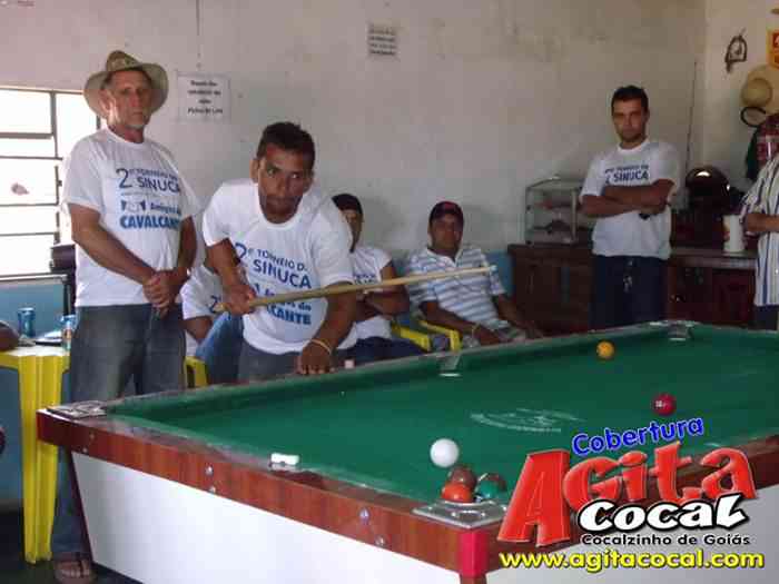 Abertura do 2 Torneio de Sinuca dos Amigos do Cav