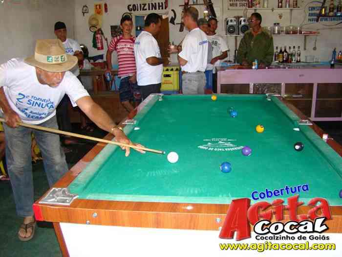 Abertura do 2 Torneio de Sinuca dos Amigos do Cav