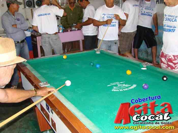 Abertura do 2 Torneio de Sinuca dos Amigos do Cav