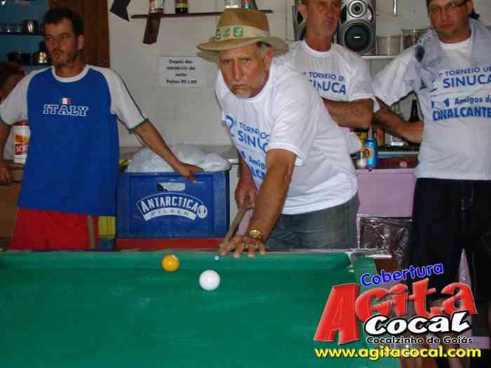 Abertura do 2 Torneio de Sinuca dos Amigos do Cav