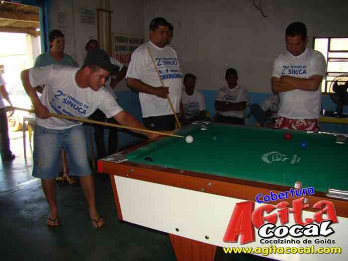 Abertura do 2 Torneio de Sinuca dos Amigos do Cav