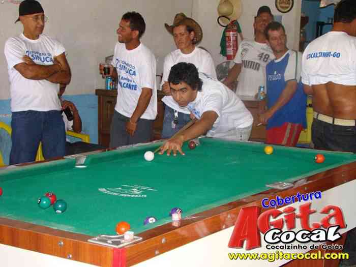 Abertura do 2 Torneio de Sinuca dos Amigos do Cav