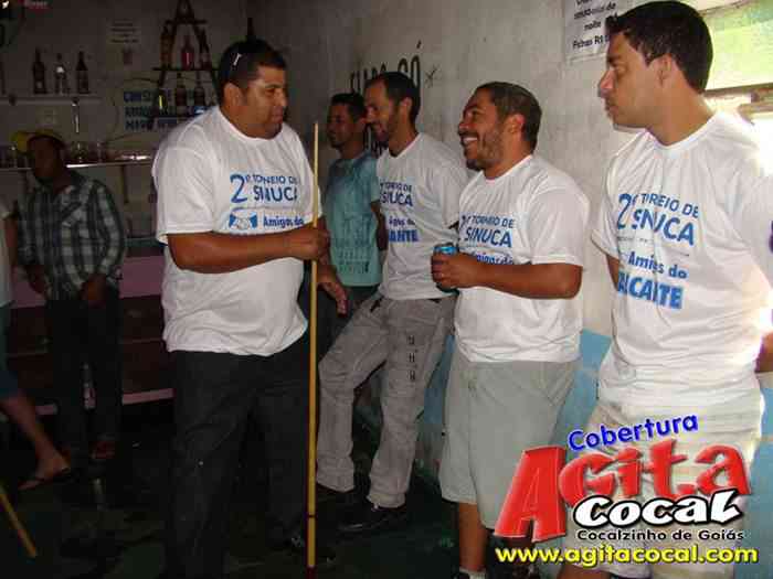 Abertura do 2 Torneio de Sinuca dos Amigos do Cav