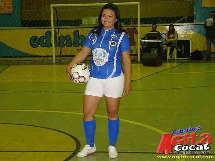 Desfile das Candidatas  Musa do Campeonato Municipal 2013 e Apresentao Uniformes