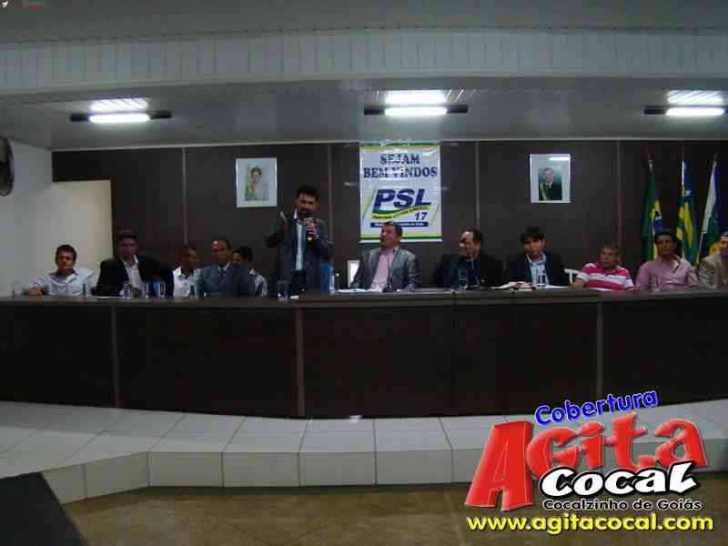 Cerimonial de Posse da nova diretoria do PSL