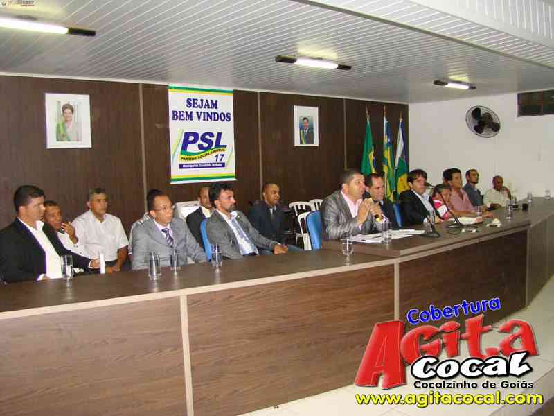 Cerimonial de Posse da nova diretoria do PSL
