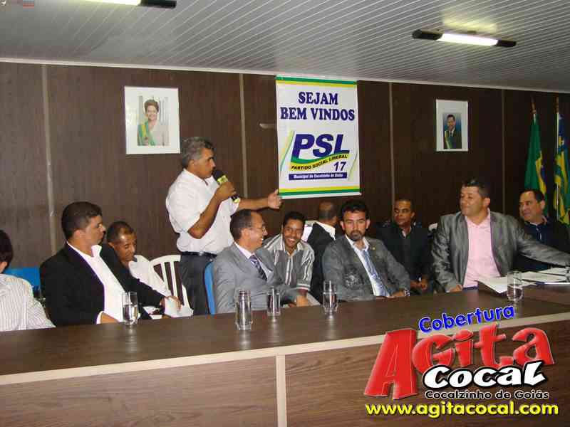 Cerimonial de Posse da nova diretoria do PSL