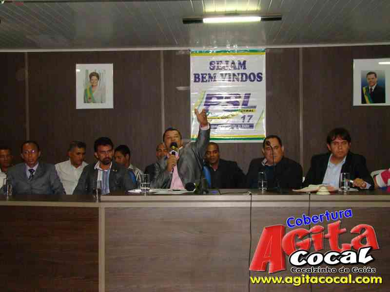 Cerimonial de Posse da nova diretoria do PSL