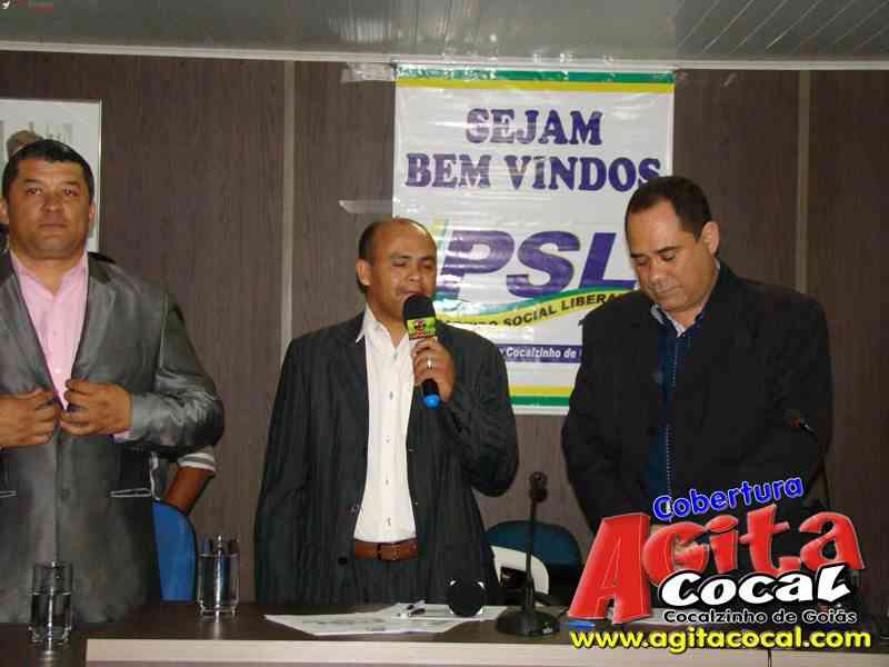 Cerimonial de Posse da nova diretoria do PSL