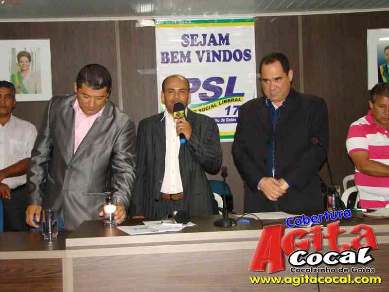Cerimonial de Posse da nova diretoria do PSL