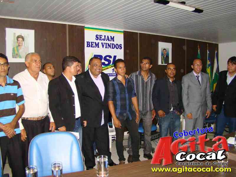 Cerimonial de Posse da nova diretoria do PSL