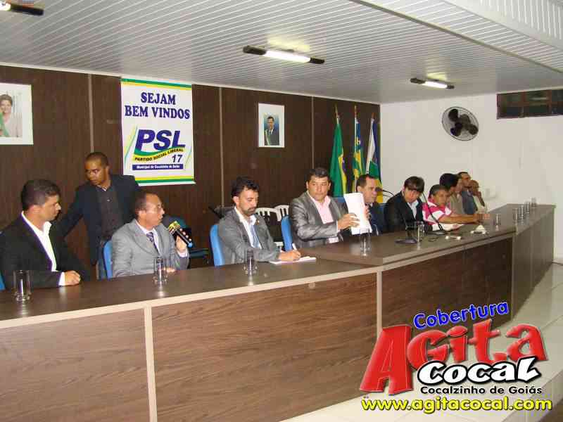 Cerimonial de Posse da nova diretoria do PSL