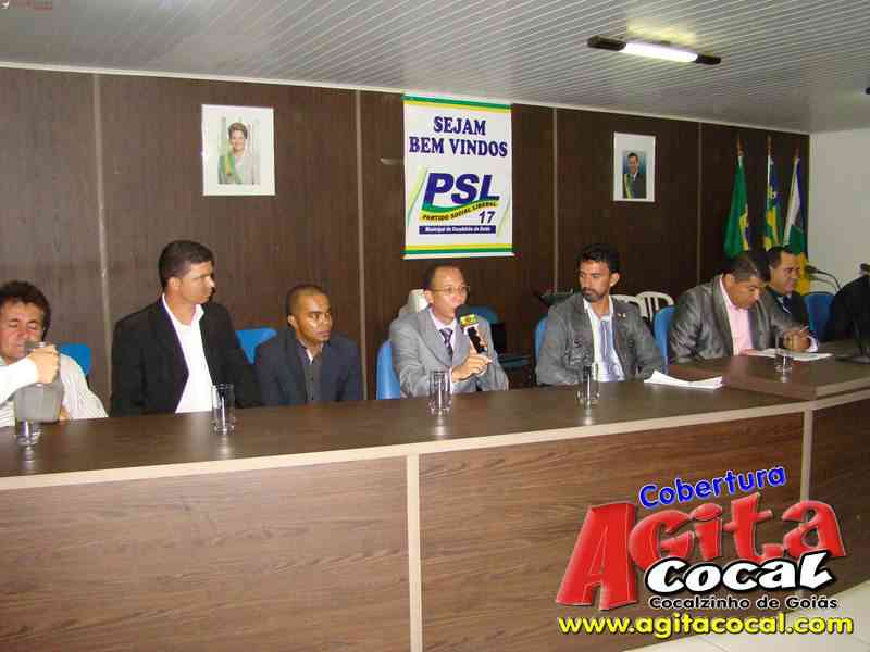 Cerimonial de Posse da nova diretoria do PSL