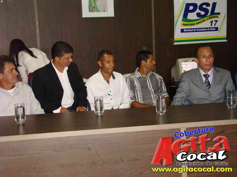 Cerimonial de Posse da nova diretoria do PSL
