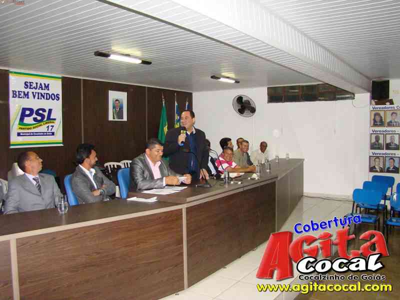 Cerimonial de Posse da nova diretoria do PSL