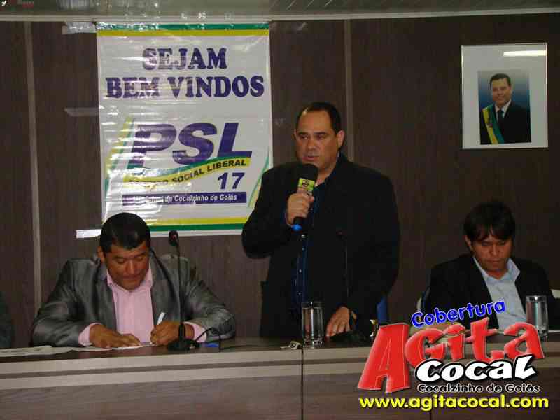 Cerimonial de Posse da nova diretoria do PSL