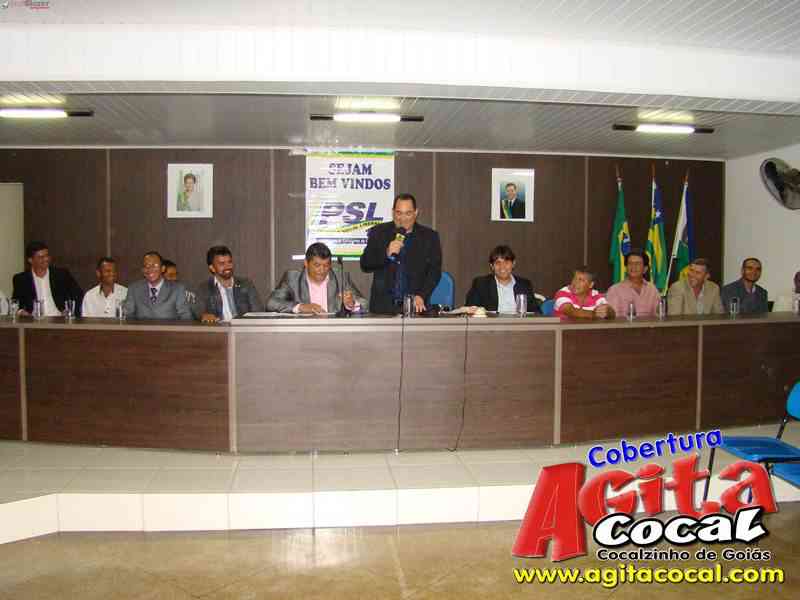 Cerimonial de Posse da nova diretoria do PSL