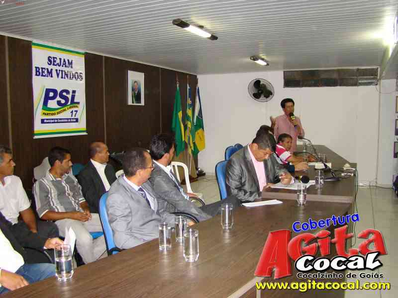 Cerimonial de Posse da nova diretoria do PSL