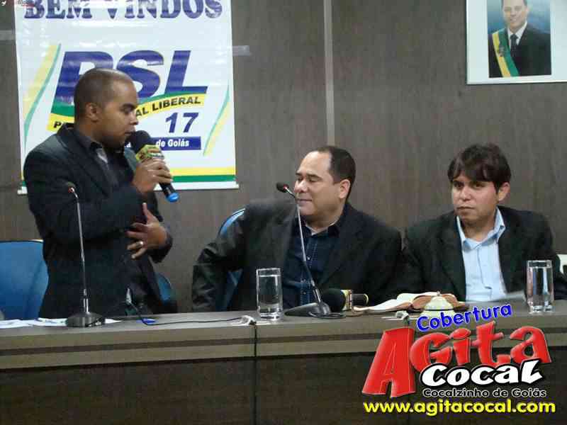 Cerimonial de Posse da nova diretoria do PSL