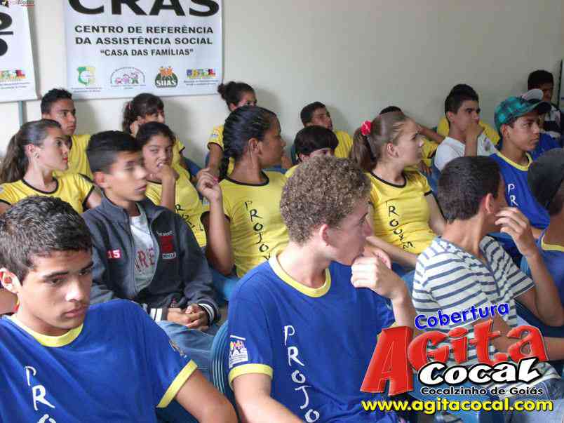 Projovem realiza encerramento do projeto (CRAS)