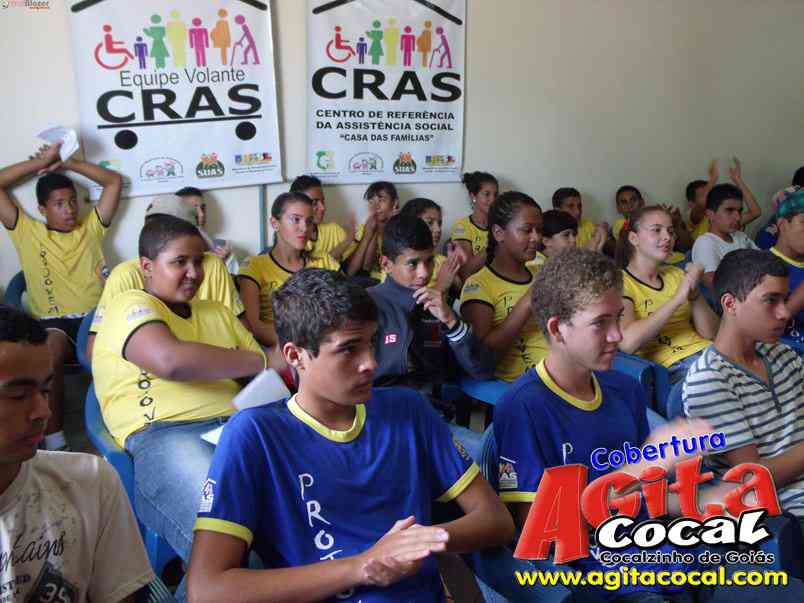 Projovem realiza encerramento do projeto (CRAS)