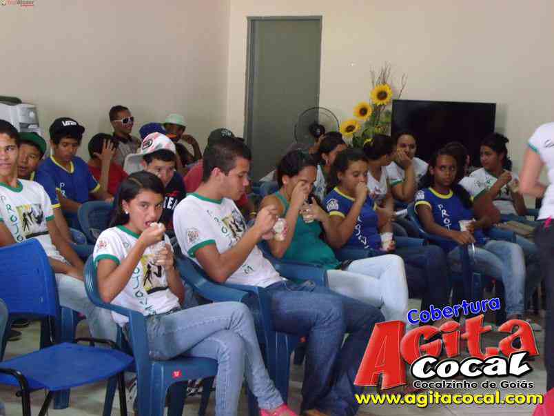 Projovem realiza encerramento do projeto (CRAS)