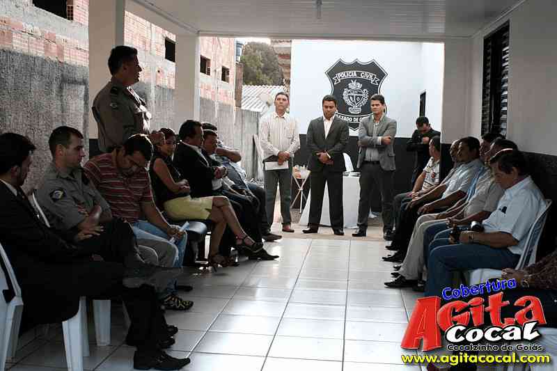 Inaugurao da Nova Delegacia - Polcia Civil
