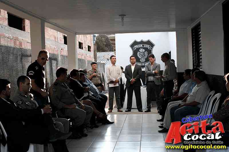 Inaugurao da Nova Delegacia - Polcia Civil
