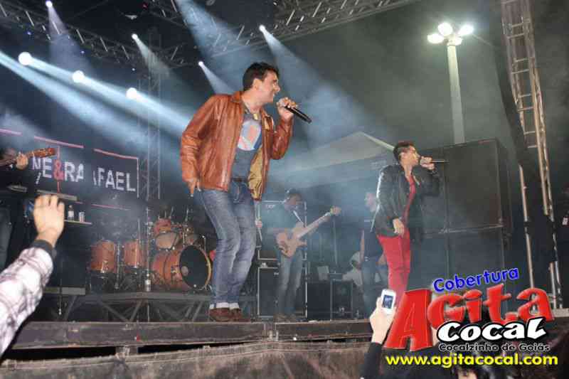 Show de Racyne e Rafael