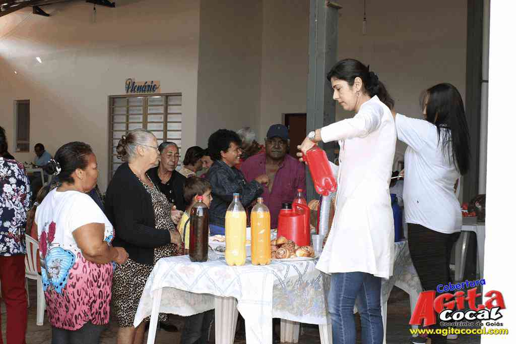 Grupo PSF comemora dia do idoso em Cocalzinho - 2014
