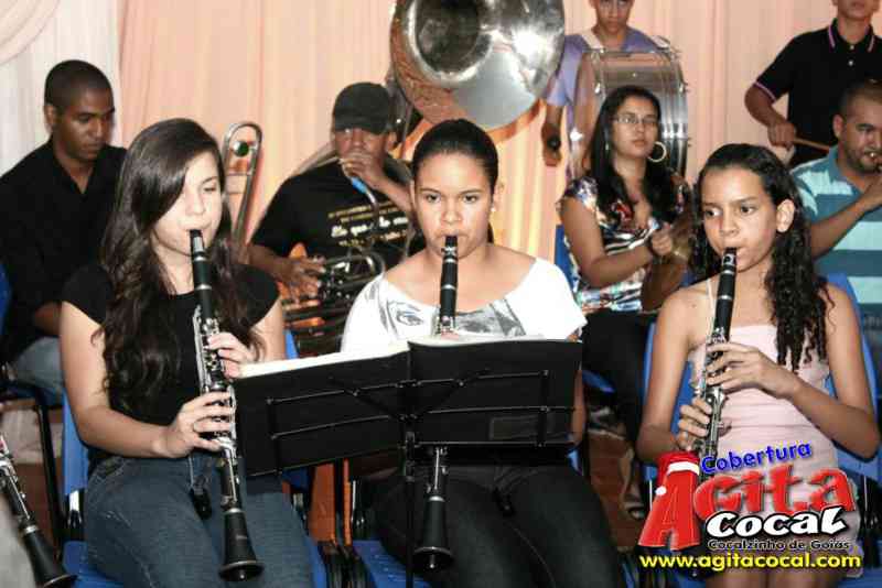 Confraternizao da Banda de msica 03 de Julho de Cocalzinho de Gois