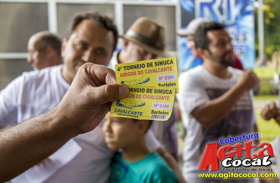 4 Torneio de Sinuca dos Amigos do Cavalcante